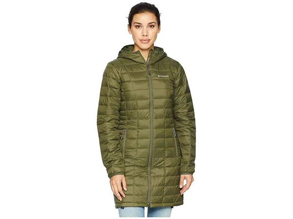 Columbia Women's Voodoo Falls 590 TurboDown Mid Jacket - Nori, M