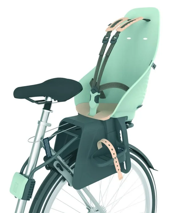 Urban Iki Rear Child Seat with Frame Mounting Bincho Black, Kurumi Brown