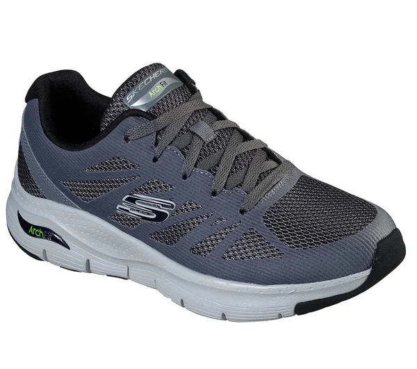 Men's Skechers Arch Fit Charge Back Sneaker - Size: 7, Black