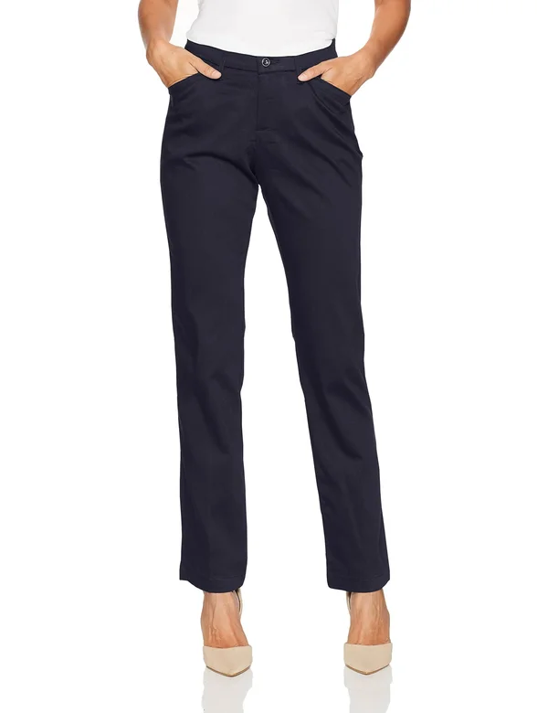 Lee Women's Flex Motion Regular Fit Straight Leg Pant