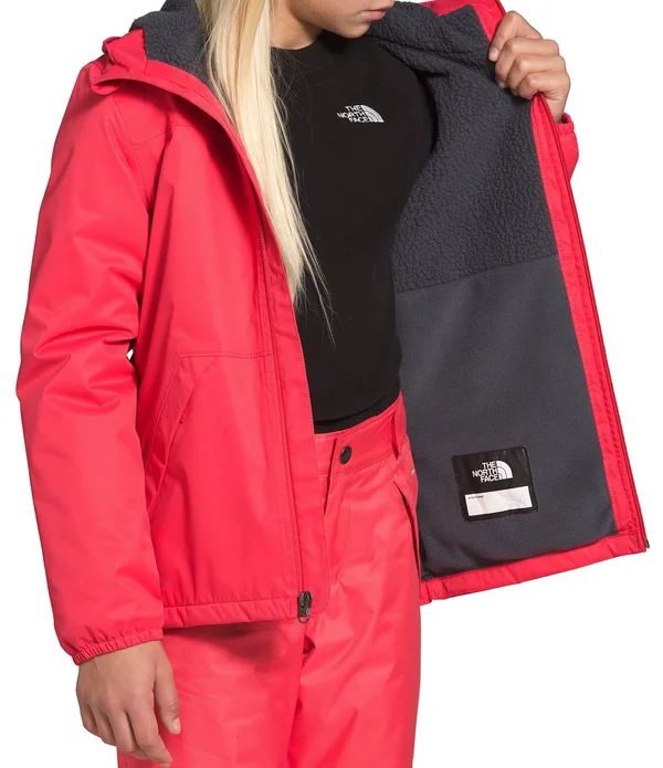 The North Face Girls Warm Storm Rain Jacket TNF Black