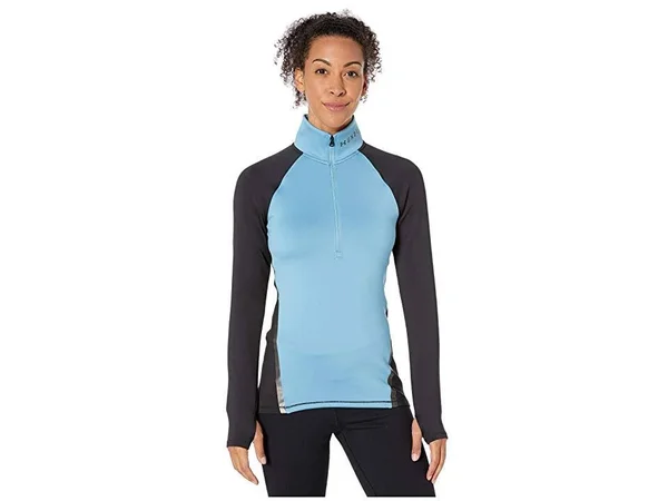 Under Armour Women's ColdGear Armour Zip Color Block - Blue - Xs