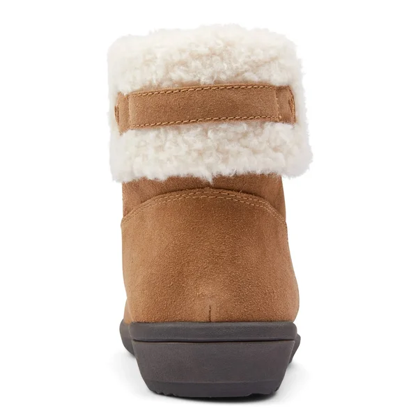 Women's Vionic Ruth Ankle Bootie - Adult, Size: 11, Wheat Suede