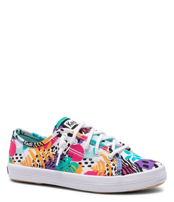 Keds Kickstart Seasonal Sneaker Floral - Size 5.5 M Girls Shoes