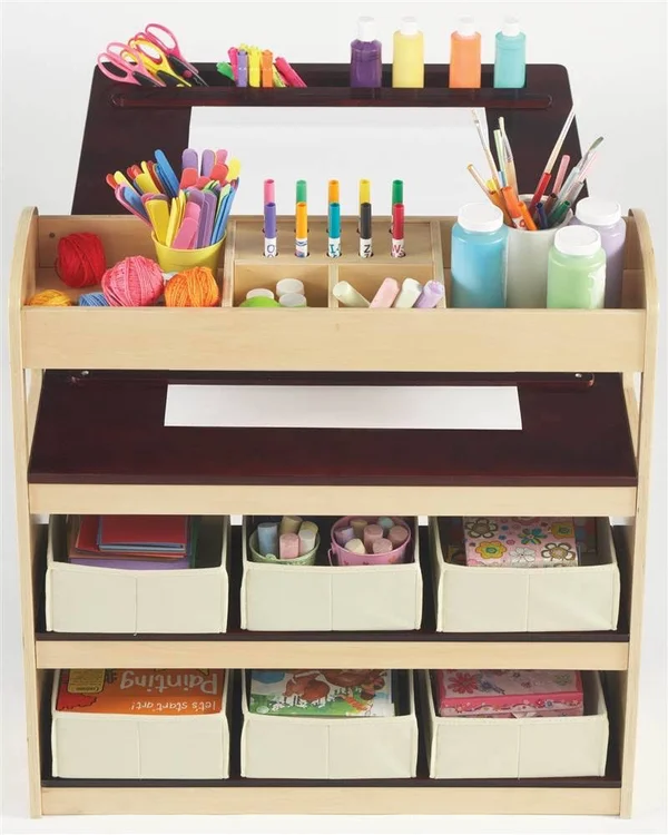 Guidecraft Deluxe Art Center, Size: Kids