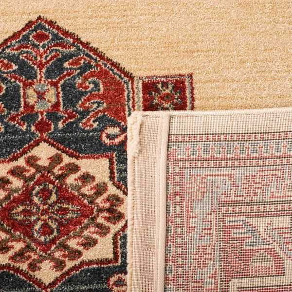 Safavieh Mahal MAH628Q 6&7x22 x 6&7x22 Square Red - Creme Area Rug
