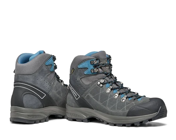 Scarpa Men's Kailash Trek GTX, 45, Shark Grey/Lake Blue