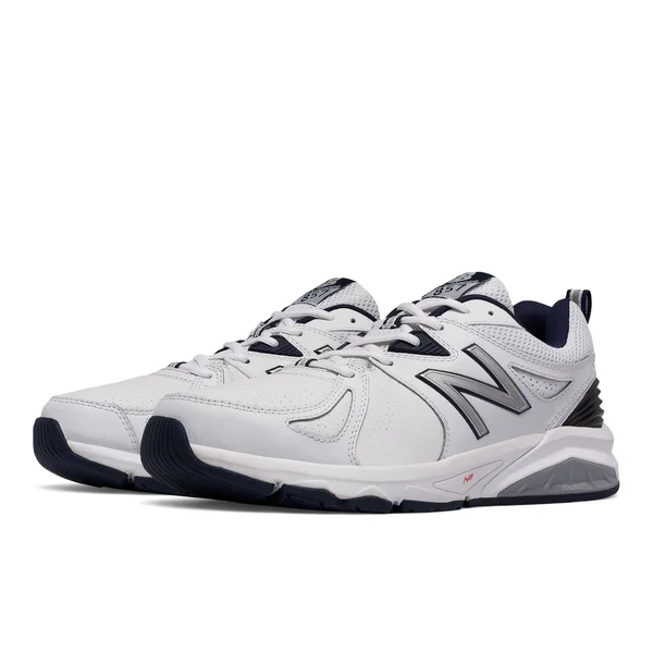 New Balance Men's 857v2 - White/Navy (Size 8.5)