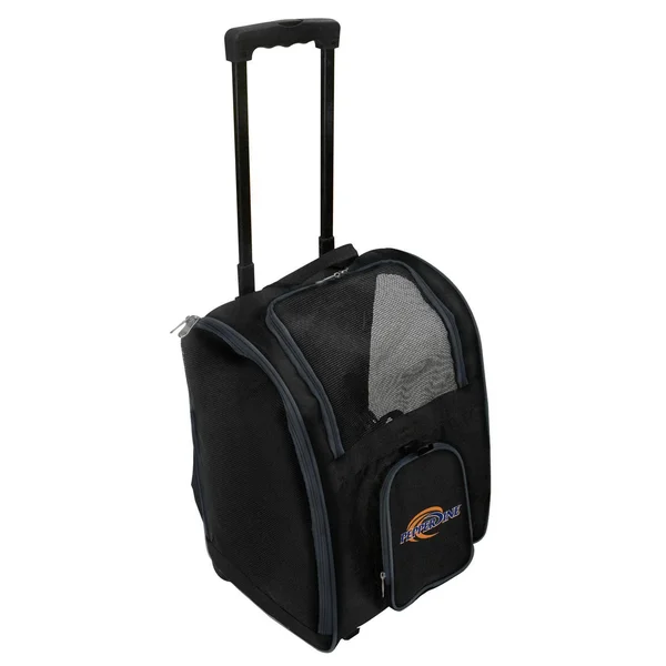 NCAA Pepperdine University Waves Premium Pet Carrier with Wheels