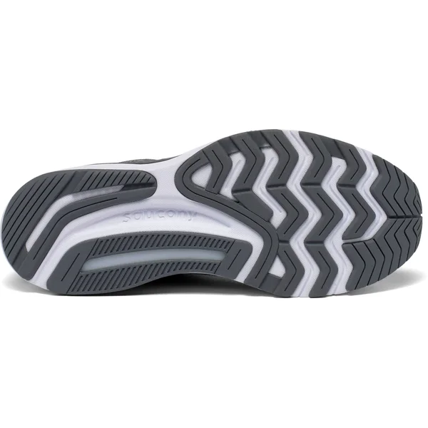 Saucony Men's Guide 14 Charcoal, Vizigold, 7.5, 2E