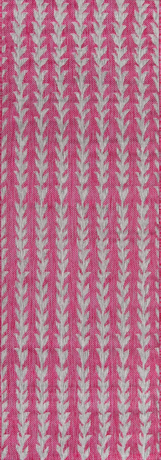 Momeni Villa VI-02 Area Rug, Fuschia, 2& x 10& Runner