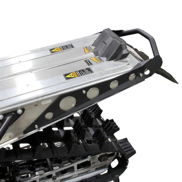 Skinz Protective Gear Rear Custom Aluminum Bumper, Flat Black