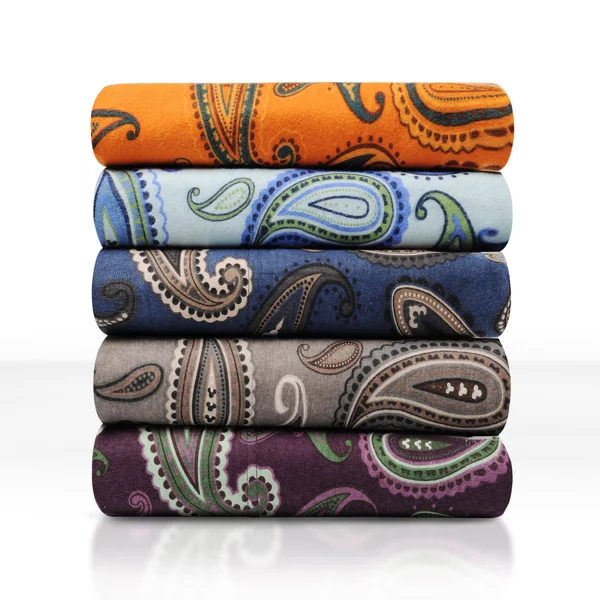 Luxor Impressions Treasures Cotton Flannel Sheet Set, Purple, Paisley, King