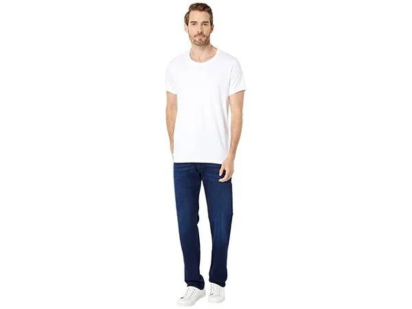Mavi Men's Zach Straight Leg in Dark Brushed Athletic - Men's Jeans