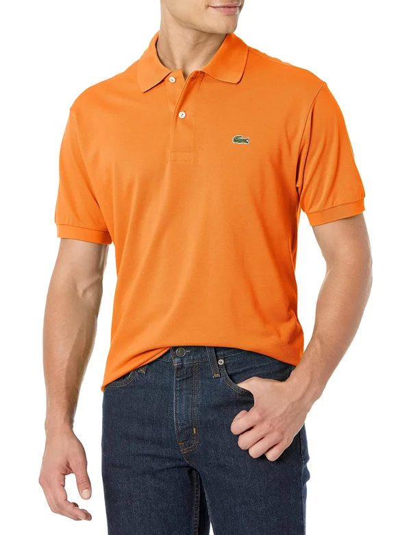 Lacoste Men's Short Sleeve L.12.12 Pique Polo Shirt