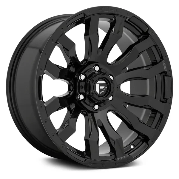 Fuel D67518908957 - Blitz 18x22 Gloss Black
