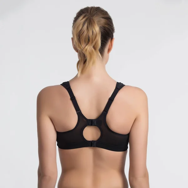 Shock Absorber Active Multi Sports Support Bra Black, 34FF, D