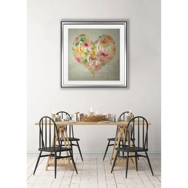 Pressed Assortment II -Framed Giclee Print - 16 x 16