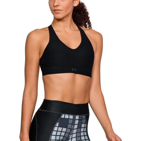 Under Armour Balance Mid Sports Bra - Xs - Black