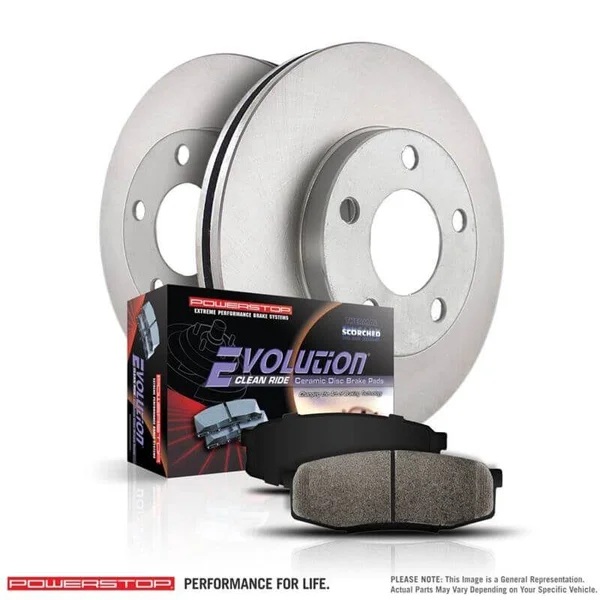 Brake Disc and Pad Kit - Powerstop KOE2018