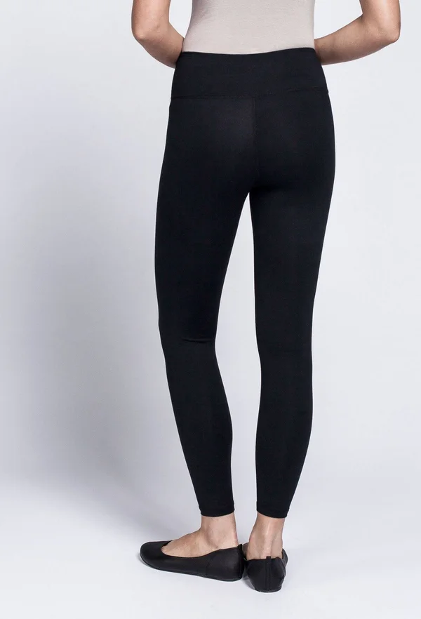 Compression Fit Leggings - Black, 2XL