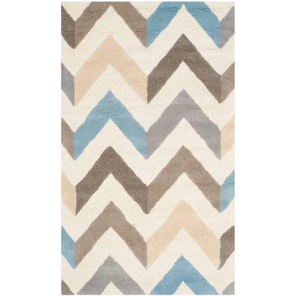 Safavieh Cambridge Ivory & Multi-Color 6& x 9& Rug