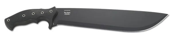 CRKT Chanceinhell Fixed Blade Machete: 18 inch Black Powder Coated