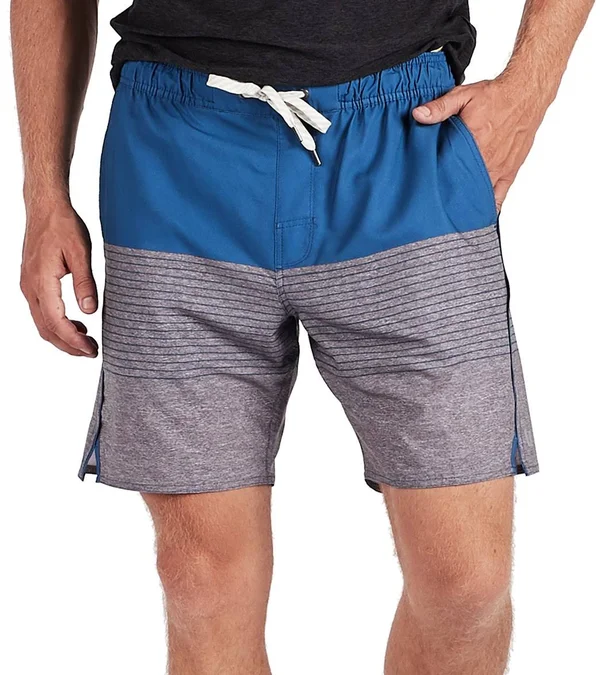Vuori Men's Trail Shorts Sea Stripe M