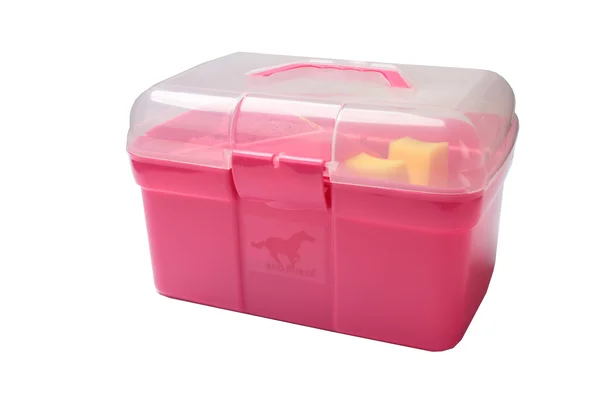 Red Horse Grooming Box - Hot Pink