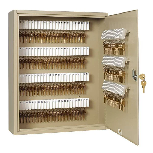 Steelmaster 201916003 Key Cabinet - Wall Mount, 160 Keys