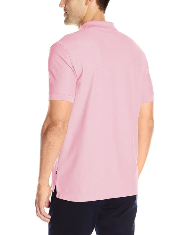 Nautica Men's Short-Sleeve Solid Deck Polo Shirt Red - Small