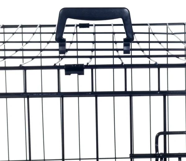 Petmaker 2 Door Foldable Dog Crate Cage - Black