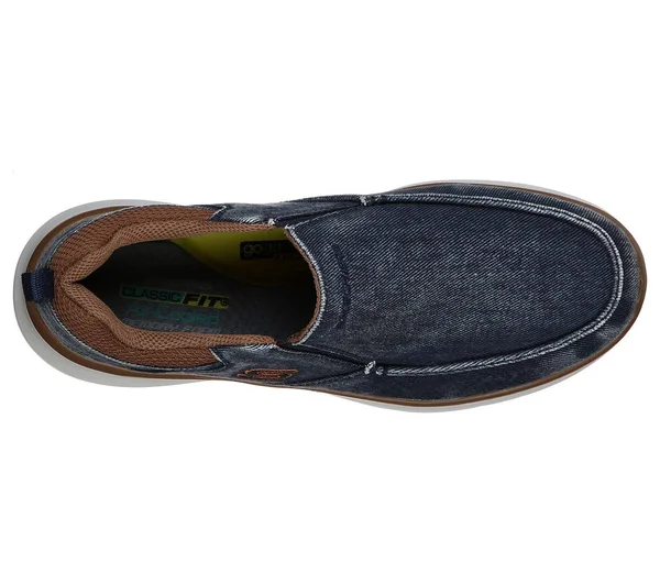 Skechers Men's Delson 2.0 Larwin Slip On - Navy