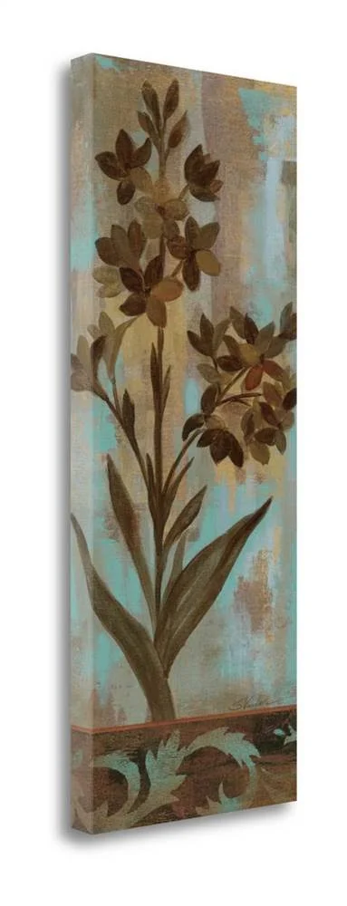 40x22 x 16x22 Monsoon Florals II Giclee Print on Gallery Wrap Canvas
