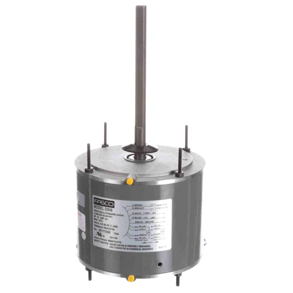Fasco D908, 5-5/8x22 Motor - 208-230 Volts 1075 RPM