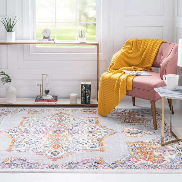 Budapest Ivory Vintage 8x10 Area Rug