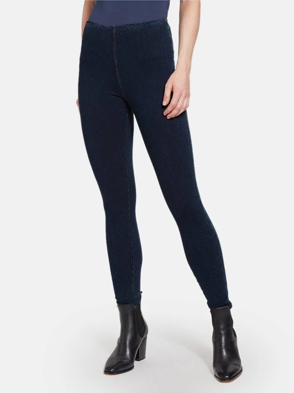 Lysse Toothpick Denim Leggings - Medium, Indigo