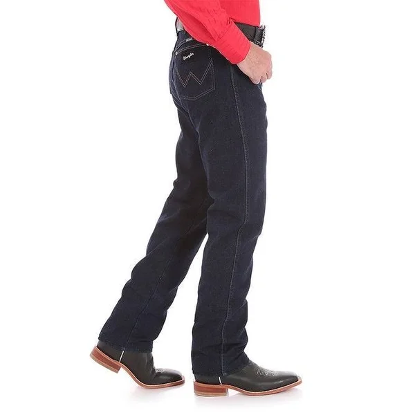 Wrangler Men's Cowboy Cut Original Fit Jeans - Dark Stone DD - 42x30