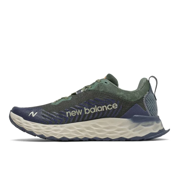 New Balance Men's Fresh Foam Hierro V6 Black Spruce with Timberwolf - 17, D