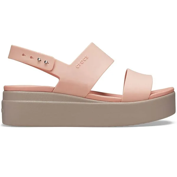 Crocs Brooklyn Low Wedge Sandals Pink Women - 39-40