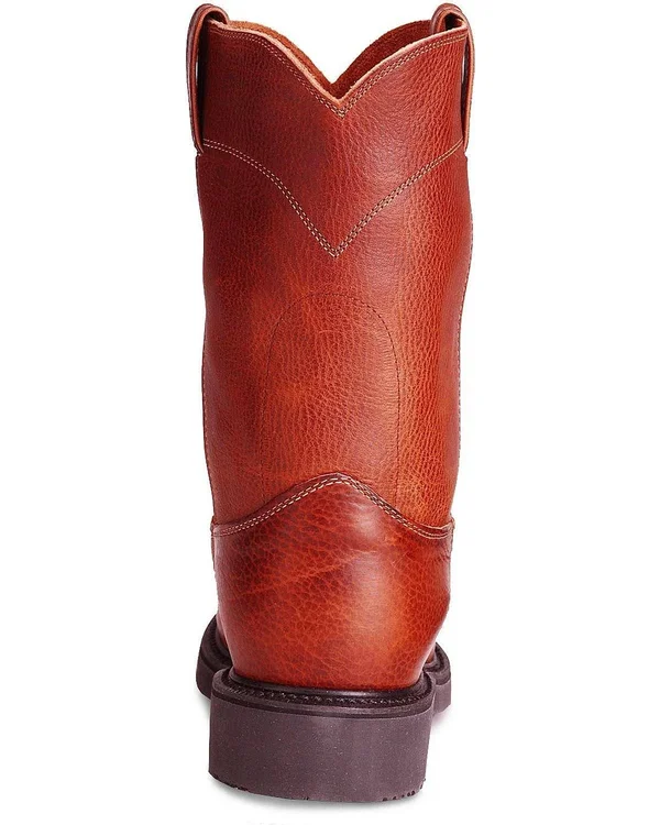 Justin Original Men's Conductor Wellington Work Boots - Copper