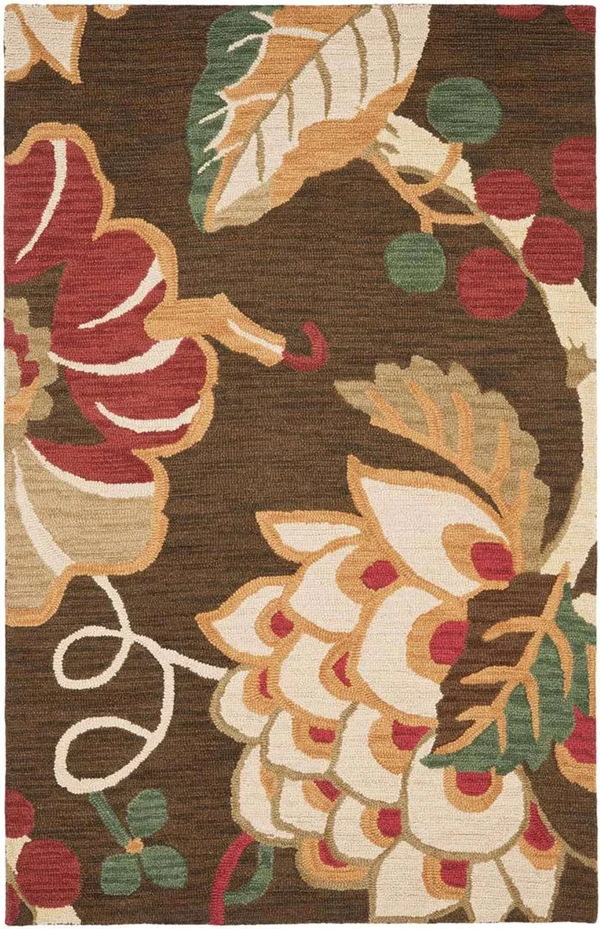 Safavieh Jardin JAR326A Brown - Multi 4& x 6& Area Rug