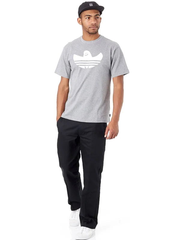 Adidas Core Heather-White Shmoo T-Shirt - Fall 2019 Collection