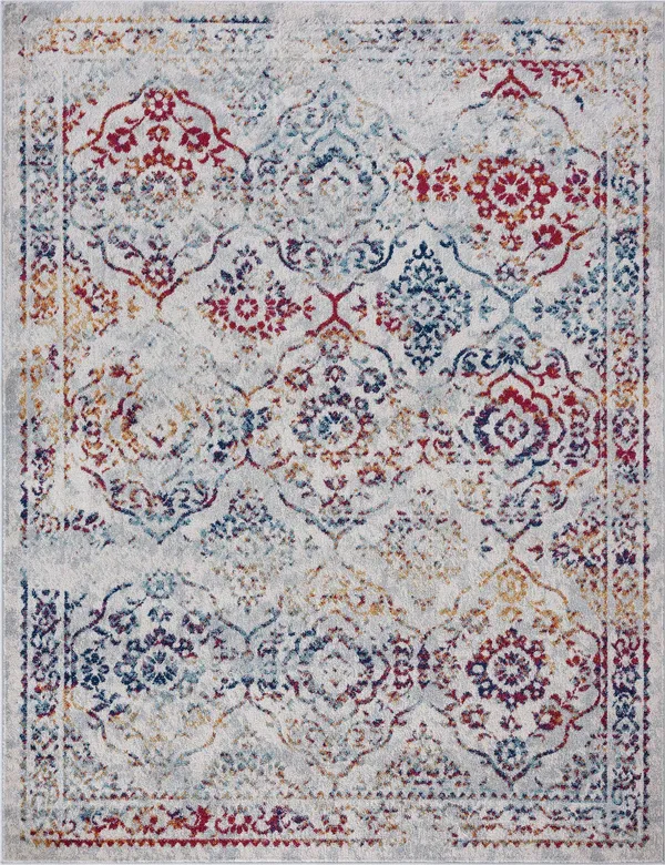 Tayse Diamond Tiera DIA1202 Cream Area Rug Rectangle 8&9x22 x 12&2x22