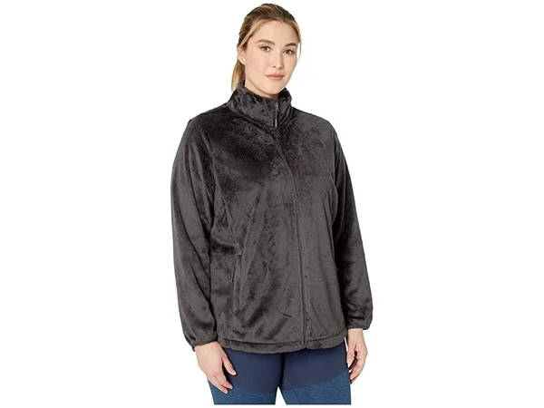 The North Face Women's Plus Osito Jacket - 1x - Asphalt Grey