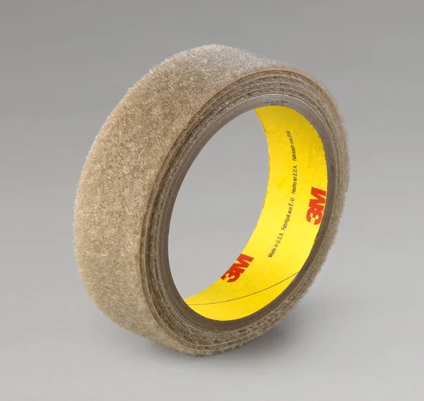3M Fastener SJ3418FR Loop Flame Resistant S005 Beige, 2x22 x 50 yd, 0.15x22 Engaged Thickness