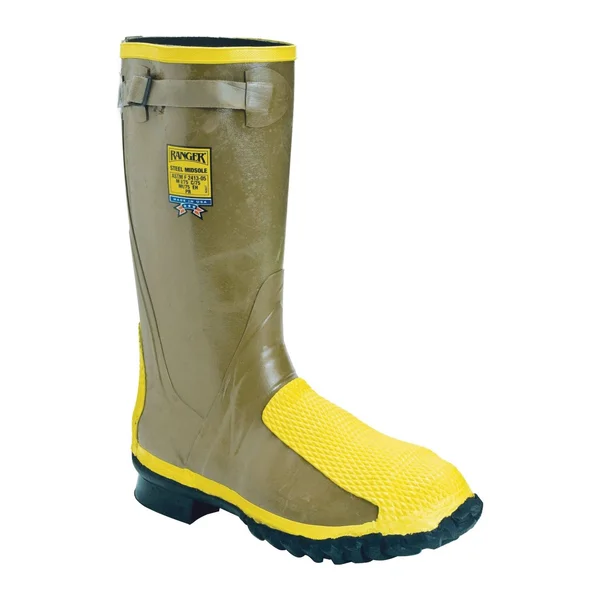 Ranger Size 12 Steel Toe Winter Boots, Men's, Moss Green, 2169/12