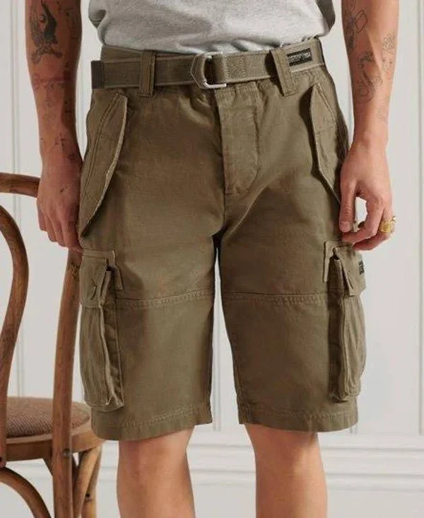 Superdry Core Cargo Heavy Shorts - Natural - Cargo Shorts