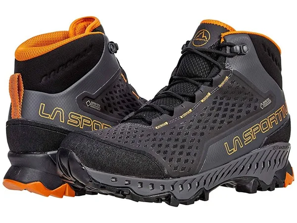 La Sportiva Stream GTX Boot - Men's Carbon/Maple, 46.5