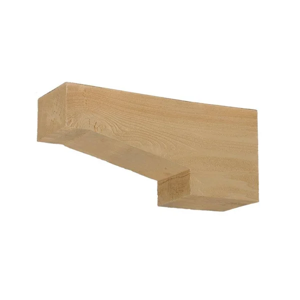 Fypon COR16X7X3S 3 1/2x22W x 7 1/4x22H x 16x22P Timber Texture Corbel